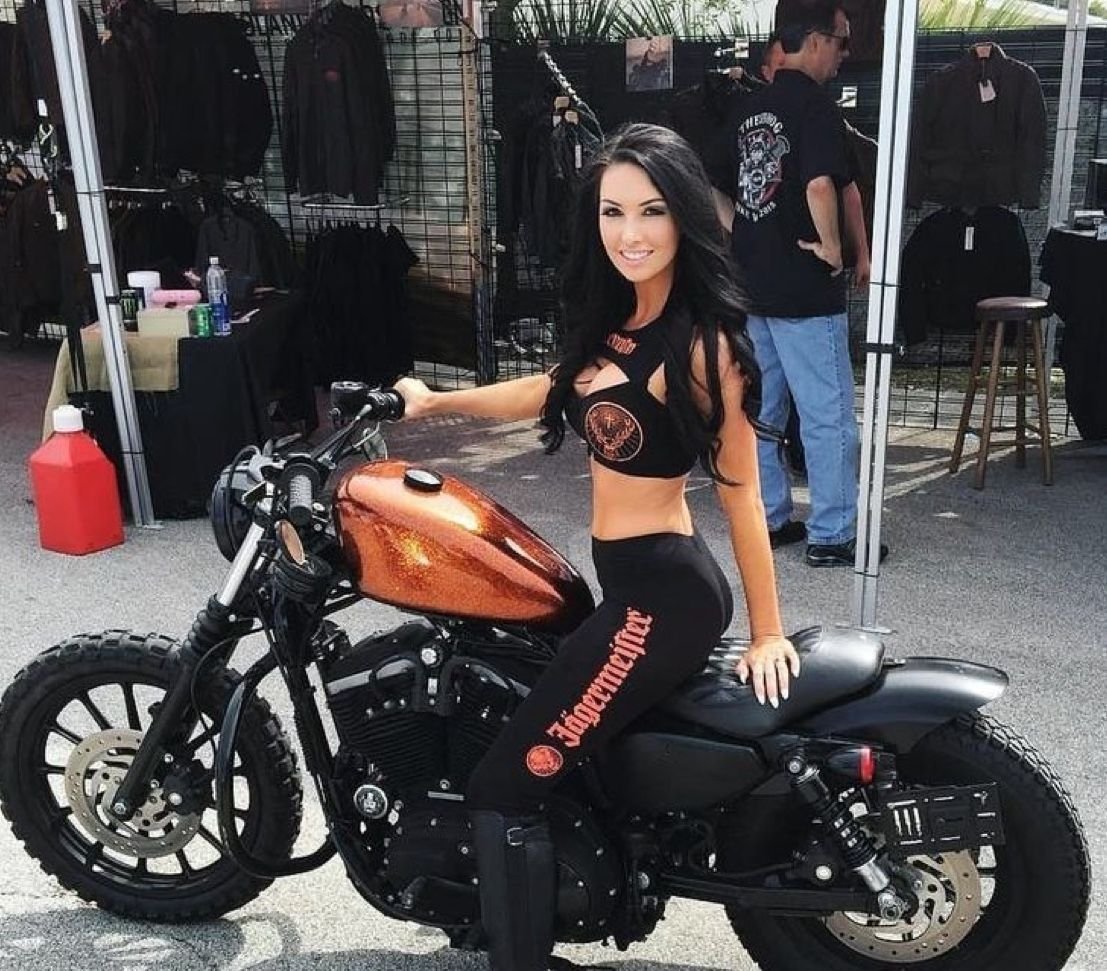 Beautiful girls and bikes in Jacksonville