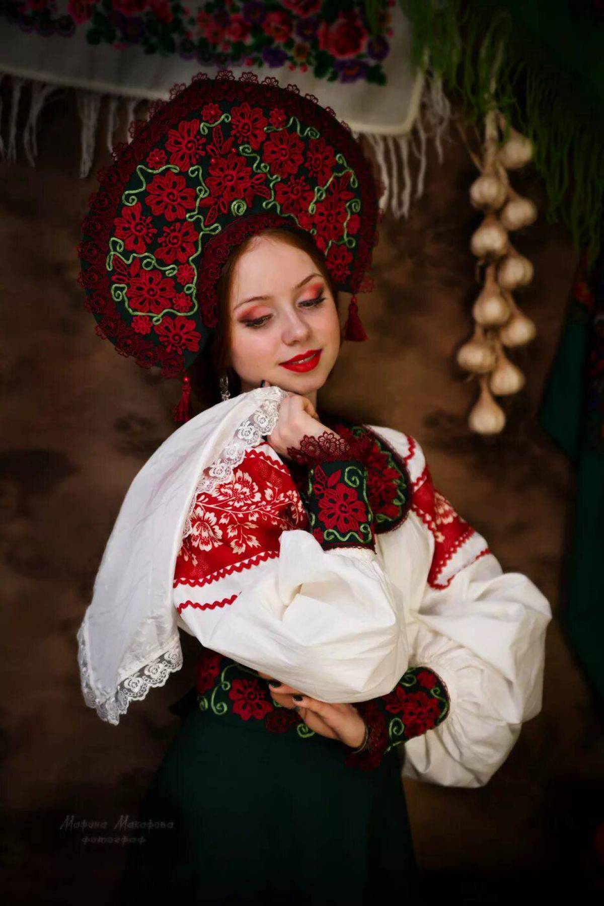 Women in Slavic costumes underwear in Jacksonville