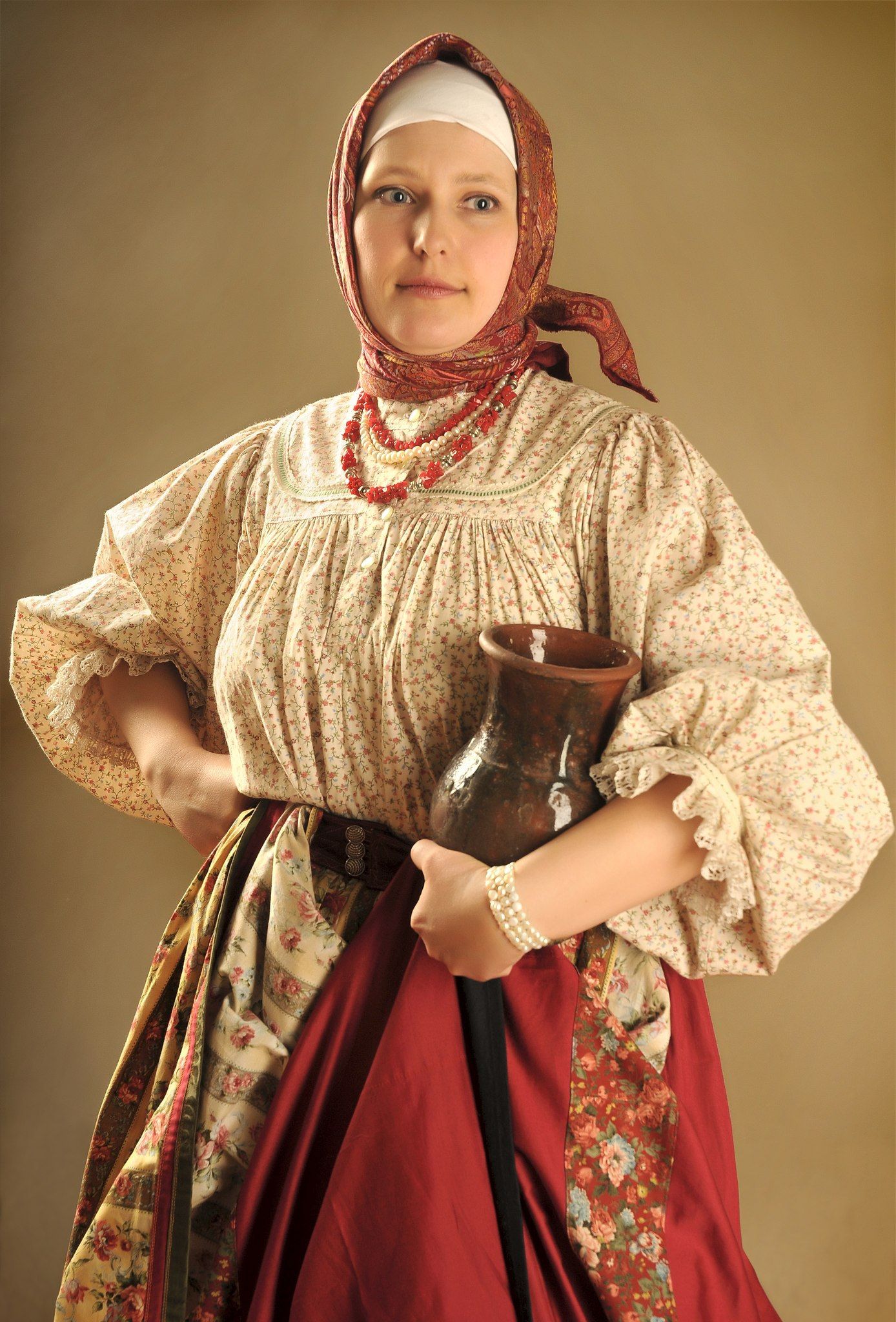 Girls in Slavic costumes in Jacksonville